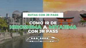 cómo ir de Hiroshima a Miyajima con JR Pass