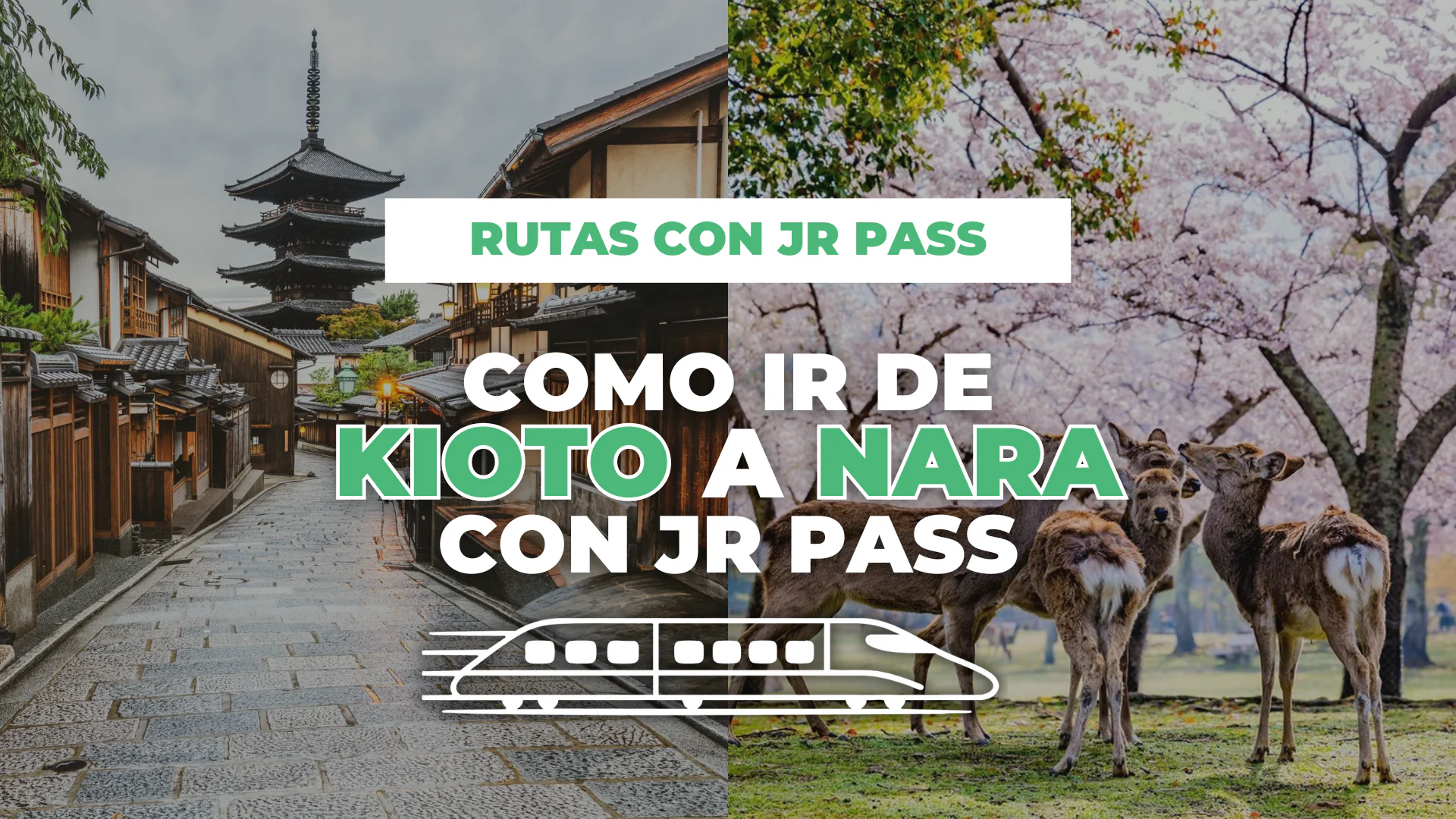 cómo ir de Kioto a Nara con JR Pass